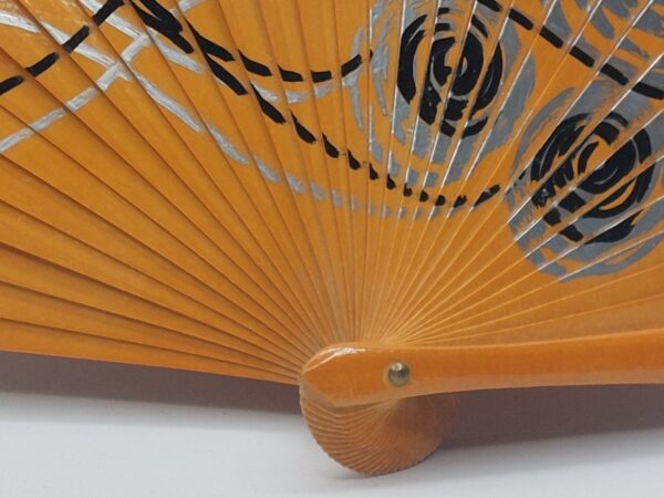 ventaglio fiori di argento centro