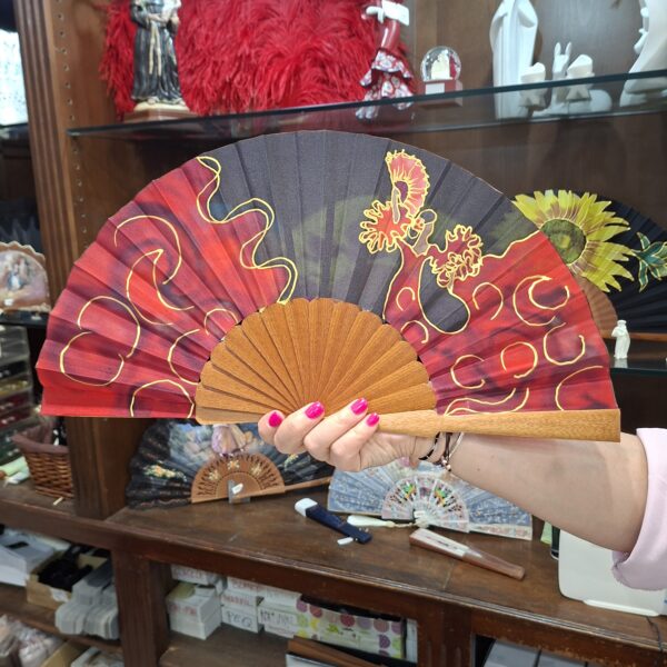 ventaglio di seta flamenco