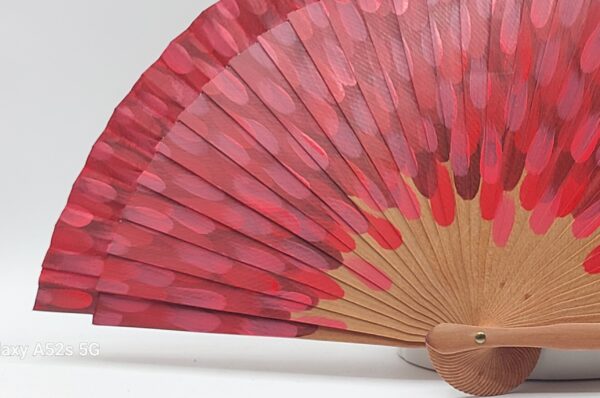 dettaglio ventaglio fiamma di Valencia